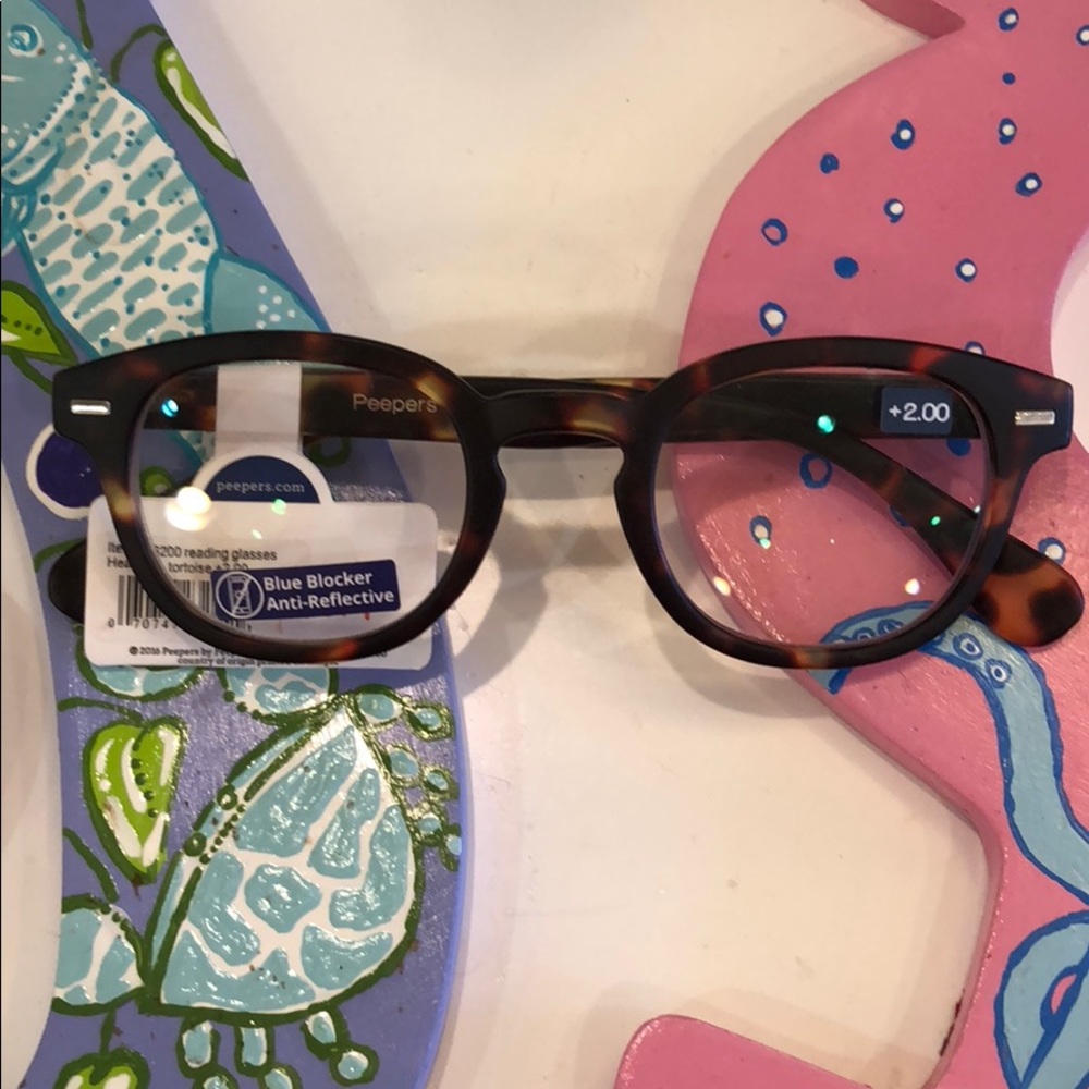 Last Pair! Blue Blocking Readers - Picture 3 of 7